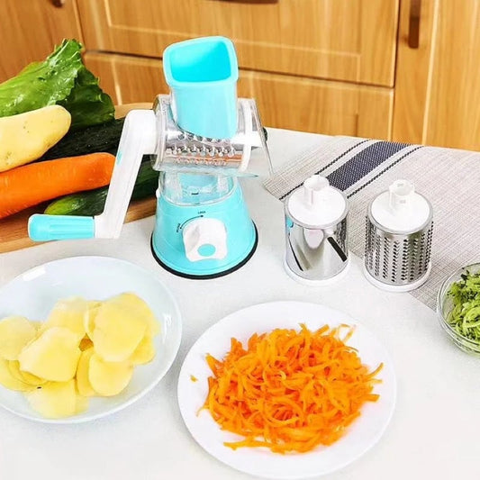 🧑‍🍳50% OFF🥳3 in 1 Rotary Cheese Grater Vegetable Slicer